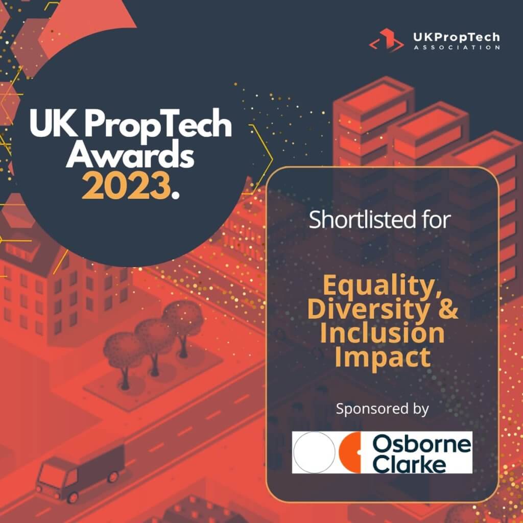 In the UK PropTech Awards 2023, Clooper was shortlisted for the Equality, Diversity and Inclusion Impact Award.