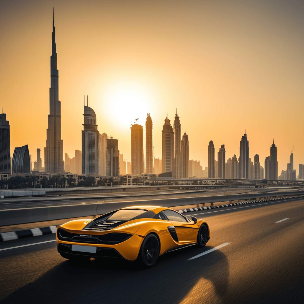 Renting a car in Dubai