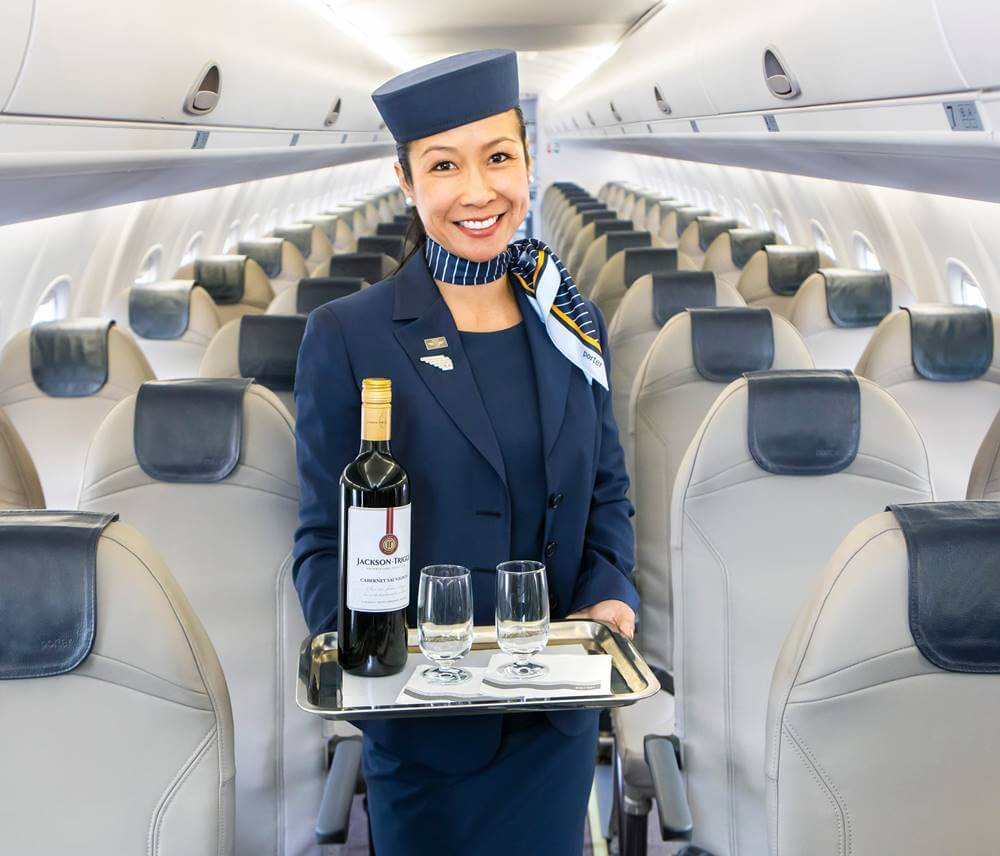 porter airlines review business class